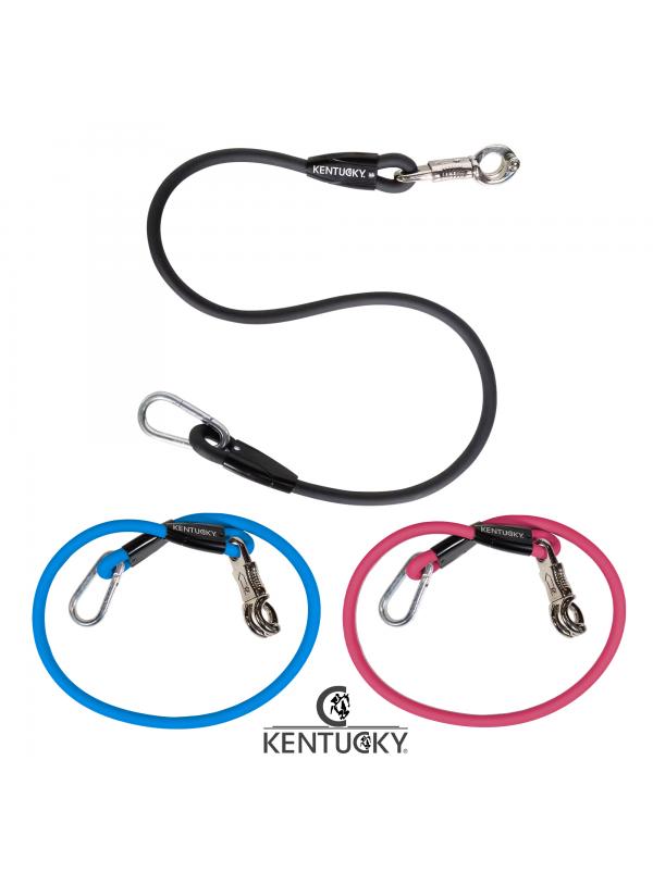 Gancio Silicone Horse Box Lead and Cross Ties 70cm KENTUCKY